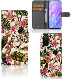 B2Ctelecom Bookcover Samsung Galaxy S20 Hoesje Flowers