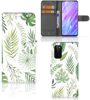 B2Ctelecom Bookcover Samsung Galaxy S20 Hoesje Leaves