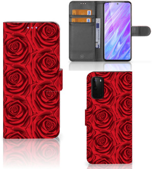 B2Ctelecom Bookcover Samsung Galaxy S20 Hoesje Rode Rozen