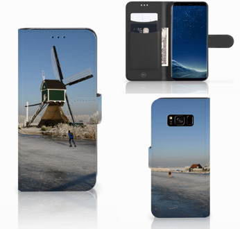 B2Ctelecom Bookcover Samsung S8 Design Schaatsers