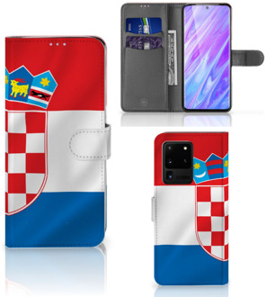 B2Ctelecom Bookstyle Case Flip Case Samsung Galaxy S20 Ultra Hoesje Kroatië