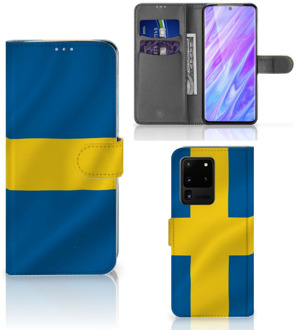 B2Ctelecom Bookstyle Case Flip Case Samsung Galaxy S20 Ultra Hoesje Zweden