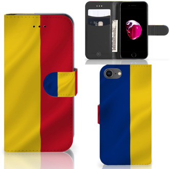 B2Ctelecom Bookstyle Case hoesje iPhone 7 | 8 Roemenië