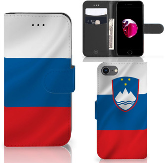 B2Ctelecom Bookstyle Case hoesje iPhone 7 | 8 Slovenië