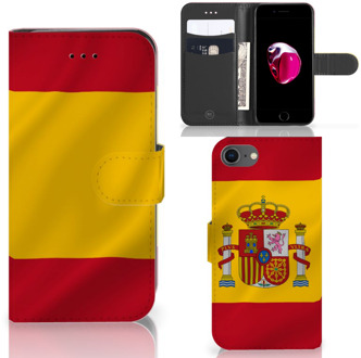 B2Ctelecom Bookstyle Case hoesje iPhone 7 | 8 Spanje