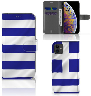 B2Ctelecom Bookstyle Case iPhone 11 Griekenland