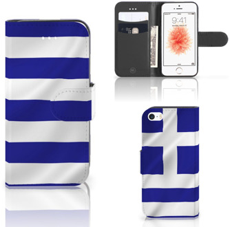 B2Ctelecom Bookstyle Case iPhone 5s | SE Griekenland