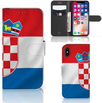 B2Ctelecom Bookstyle Case  iPhone X | Xs Kroatië