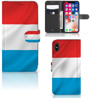 B2Ctelecom Bookstyle Case iPhone Xs Max Luxemburg