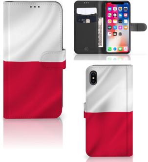 B2Ctelecom Bookstyle Case iPhone Xs Max Polen