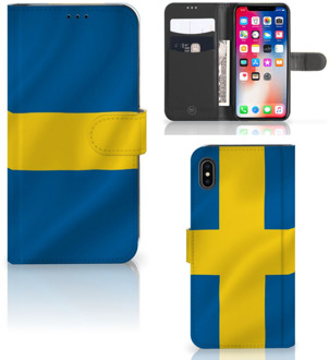 B2Ctelecom Bookstyle Case iPhone Xs Max Zweden