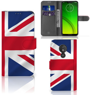 B2Ctelecom Bookstyle Case Motorola Moto G7 Power Telefoonhoesje Groot-Brittannië