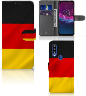 B2Ctelecom Bookstyle Case Motorola One Action Duitsland