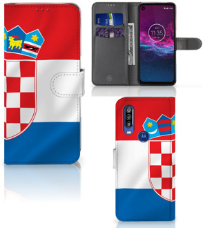 B2Ctelecom Bookstyle Case Motorola One Action Kroatië