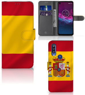 B2Ctelecom Bookstyle Case Motorola One Action Spanje