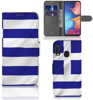 B2Ctelecom Bookstyle Case Samsung Galaxy A20e Griekenland