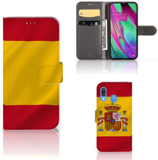 B2Ctelecom Bookstyle Case Samsung Galaxy A40 Spanje