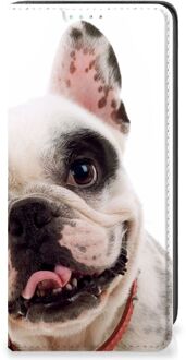 B2Ctelecom Bookstyle Case Samsung Galaxy A41 Smart Cover Franse Bulldog