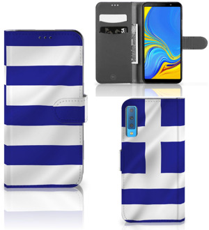 B2Ctelecom Bookstyle Case Samsung Galaxy A7 (2018) Griekenland