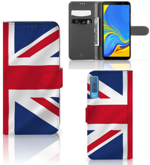 B2Ctelecom Bookstyle Case Samsung Galaxy A7 (2018) Telefoonhoesje Groot-Brittannië