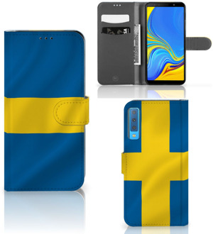 B2Ctelecom Bookstyle Case Samsung Galaxy A7 (2018) Zweden