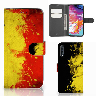 B2Ctelecom Bookstyle Case Samsung Galaxy A70 Belgische Vlag