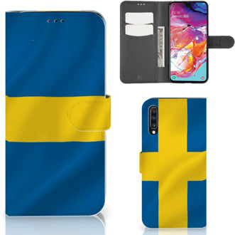 B2Ctelecom Bookstyle Case Samsung Galaxy A70 Zweden