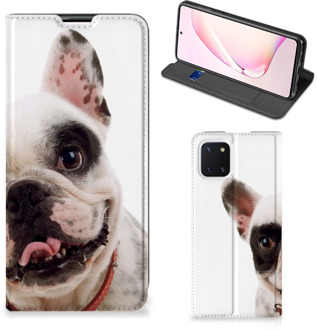 B2Ctelecom Bookstyle Case Samsung Galaxy Note 10 Lite Smart Cover Franse Bulldog