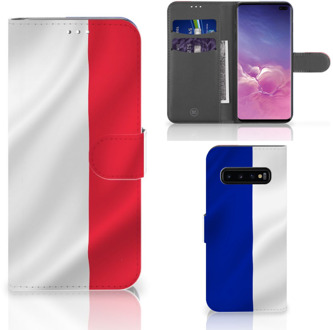 B2Ctelecom Bookstyle Case Samsung Galaxy S10 Plus Frankrijk