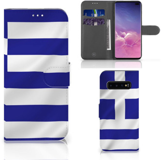 B2Ctelecom Bookstyle Case Samsung Galaxy S10 Plus Griekenland