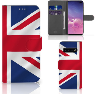 B2Ctelecom Bookstyle Case Samsung Galaxy S10 Plus Telefoonhoesje Groot-Brittannië