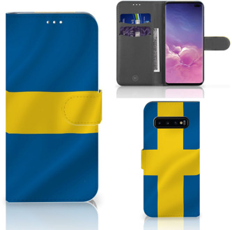 B2Ctelecom Bookstyle Case Samsung Galaxy S10 Plus Zweden