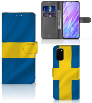 B2Ctelecom Bookstyle Case Samsung Galaxy S20 Plus Hoesje Zweden