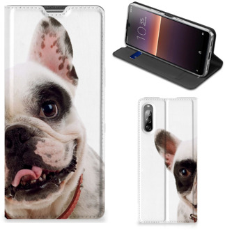 B2Ctelecom Bookstyle Case Sony Xperia L4 Smart Cover Franse Bulldog