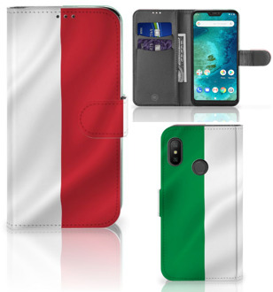 B2Ctelecom Bookstyle Case Xiaomi Mi A2 Lite Italië