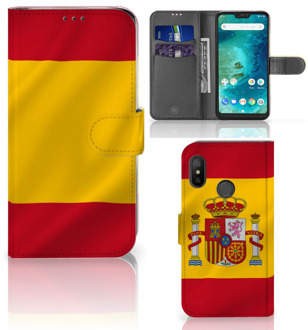 B2Ctelecom Bookstyle Case Xiaomi Mi A2 Lite Spanje