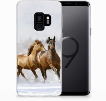 B2Ctelecom Bumper Backcase Samsung Galaxy S9 Paarden