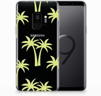 B2Ctelecom Bumper Backcase Samsung Galaxy S9 Palmtrees