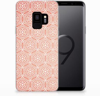 B2Ctelecom Bumper Backcase Samsung Galaxy S9 Pattern Orange