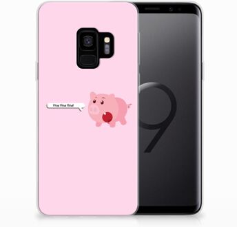 B2Ctelecom Bumper Backcase Samsung Galaxy S9 Pig Mud