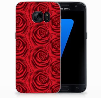 B2Ctelecom Bumper Case Samsung Galaxy S7 Red Roses