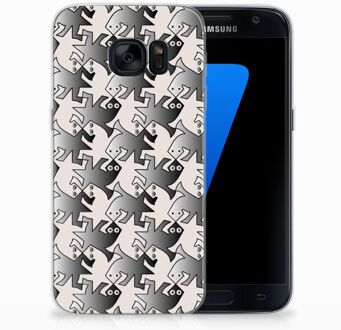 B2Ctelecom Bumper Case Samsung Galaxy S7 Salamander Grey