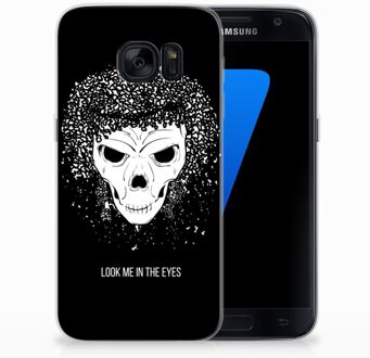 B2Ctelecom Bumper Case Samsung Galaxy S7 Skull Hair