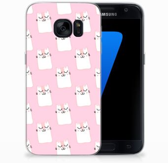 B2Ctelecom Bumper Case Samsung Galaxy S7 Sleeping Cats