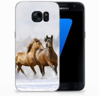 B2Ctelecom Bumper Case Samsung S7 Paarden