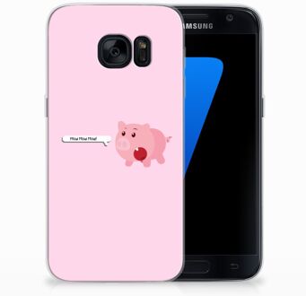 B2Ctelecom Bumper Case Samsung S7 Pig Mud