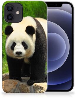 B2Ctelecom Bumper Hoesje iPhone 12 | 12 Pro (6.1") Smartphone hoesje Panda