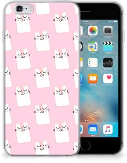 B2Ctelecom Bumper Hoesje iPhone 6s Sleeping Cats