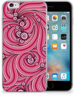 B2Ctelecom Bumper Hoesje iPhone 6s Swirl Pink