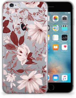 B2Ctelecom Bumper Hoesje iPhone 6s Watercolor Flowers